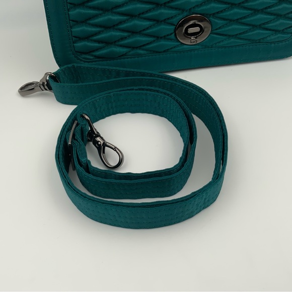 Lug Presto Emerald Bubble Quilted Crossbody With RFID Blocking. - Picture 4 of 9